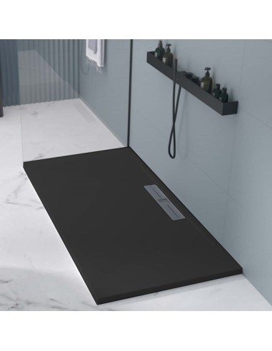 PIATTO DOCCIA SERIE STONE SIDE NERO